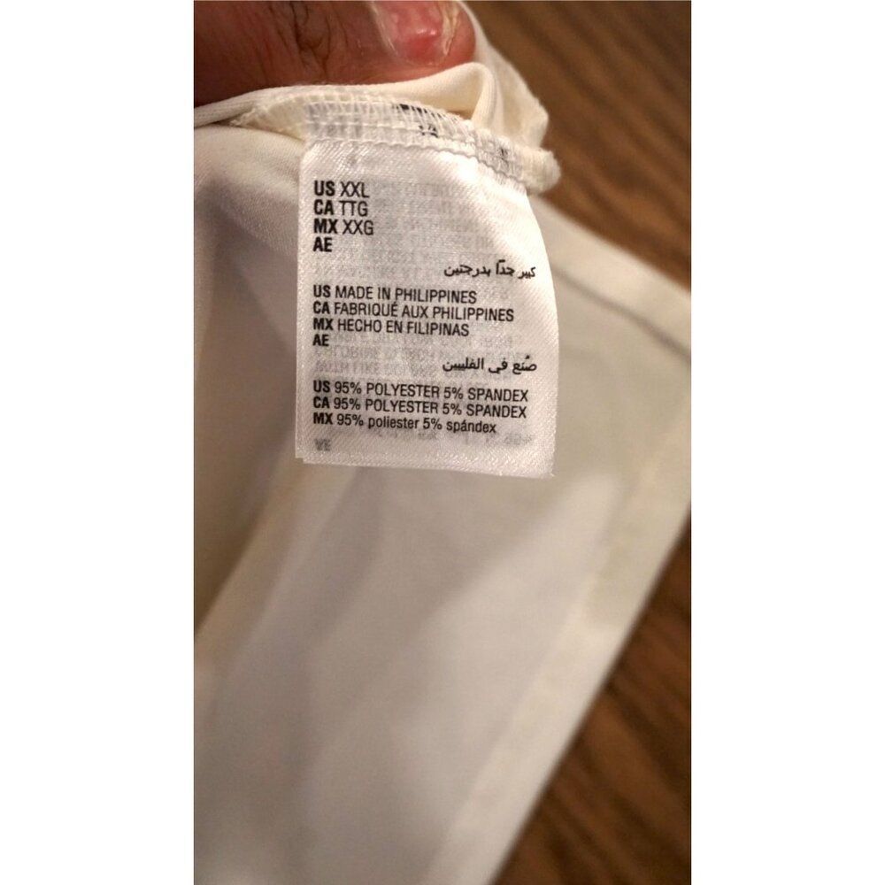 NWT JM Collection Wildflower Way Blouse - White/Neo Natural - Size XXL - Picture 9 of 14